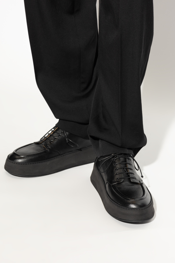 Black 'Cassapana' platform derby shoes Marsell - Vitkac France